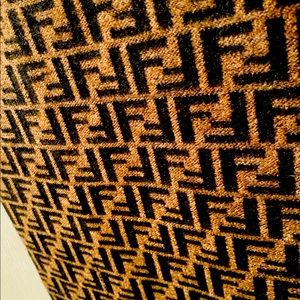 Fendi Iconic Zucca FF Motif Scarve